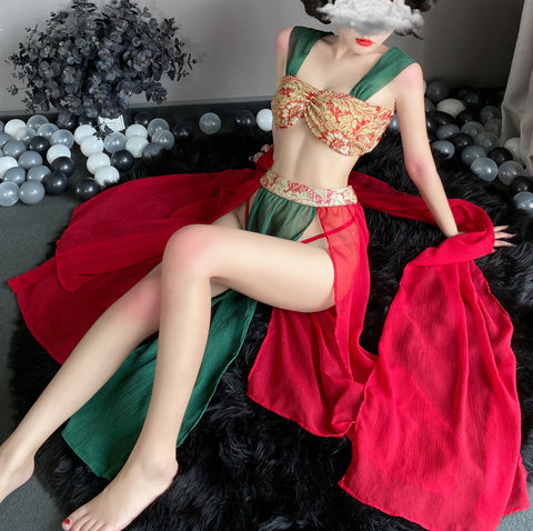 Traditional Chinese DunHuang Flying Apsaras Lingerie