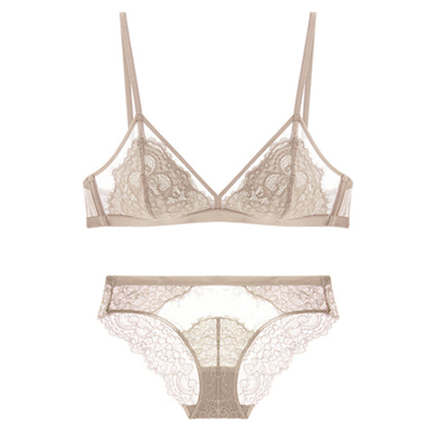 Unlined French Triangle Cup Bra